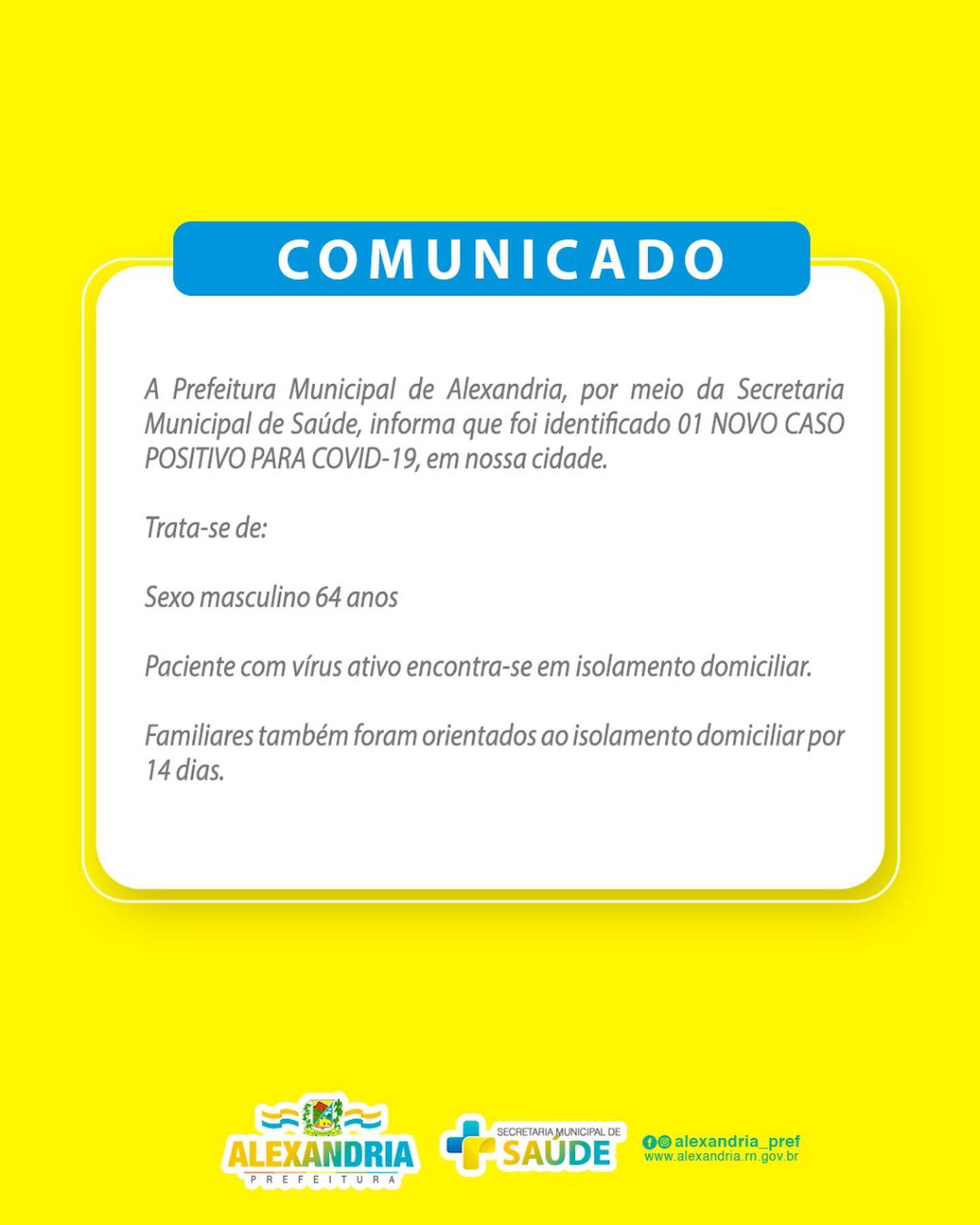 Read more about the article Comunicado Covid-19 (07/03/2022)
