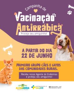 Read more about the article Campanha de Vacinação Antirrábica.