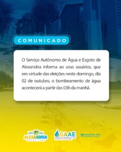 Read more about the article Comunicado SAAE
