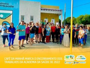 Read more about the article A Secretaria Municipal de Saúde, por meio do programa Academia da Saúde, realizou neste dia 22/12, o último dia de atividades do programa deste ano.