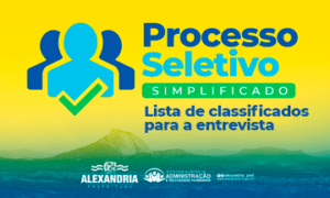 Read more about the article Processo Seletivo Simplificado N° 001/2023 – Edital 002/2023  – Lista de classificados para Entrevista.